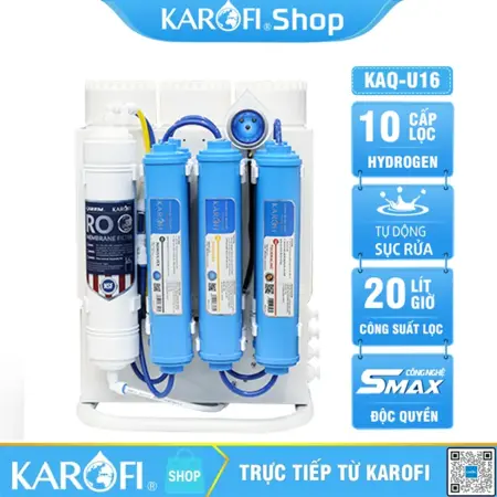 Máy lọc nước Karofi KAQ-U16